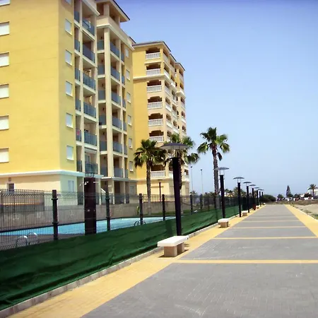 Beachfront Penthouse In Residencial Dos Mares La Manga del Mar Menor Exterior foto