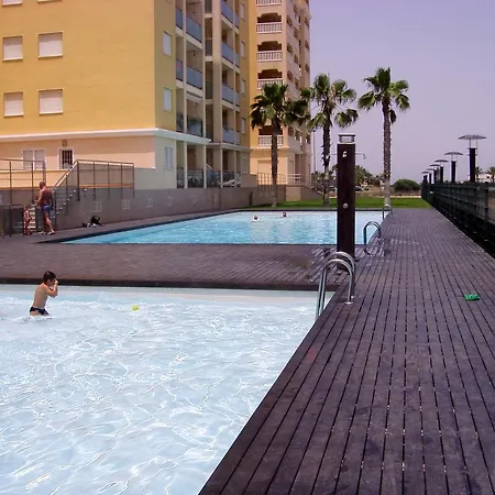 Beachfront Penthouse In Residencial Dos Mares La Manga del Mar Menor Exterior foto